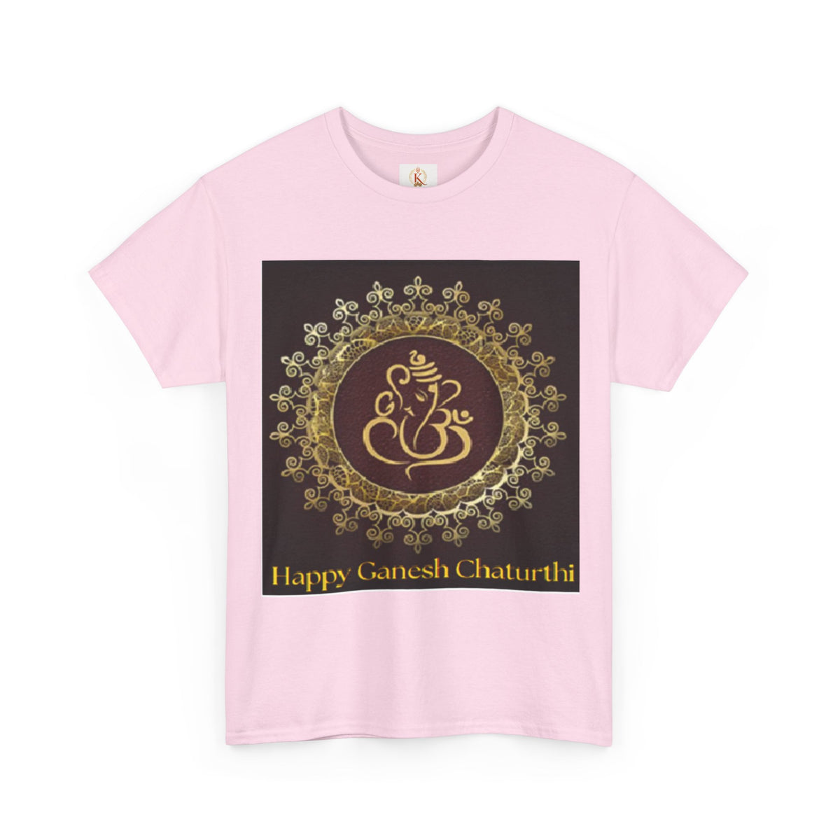 Ganesh Chaturthi T-Shirt — 'Happy Ganesh Chaturthi' Festival Tee