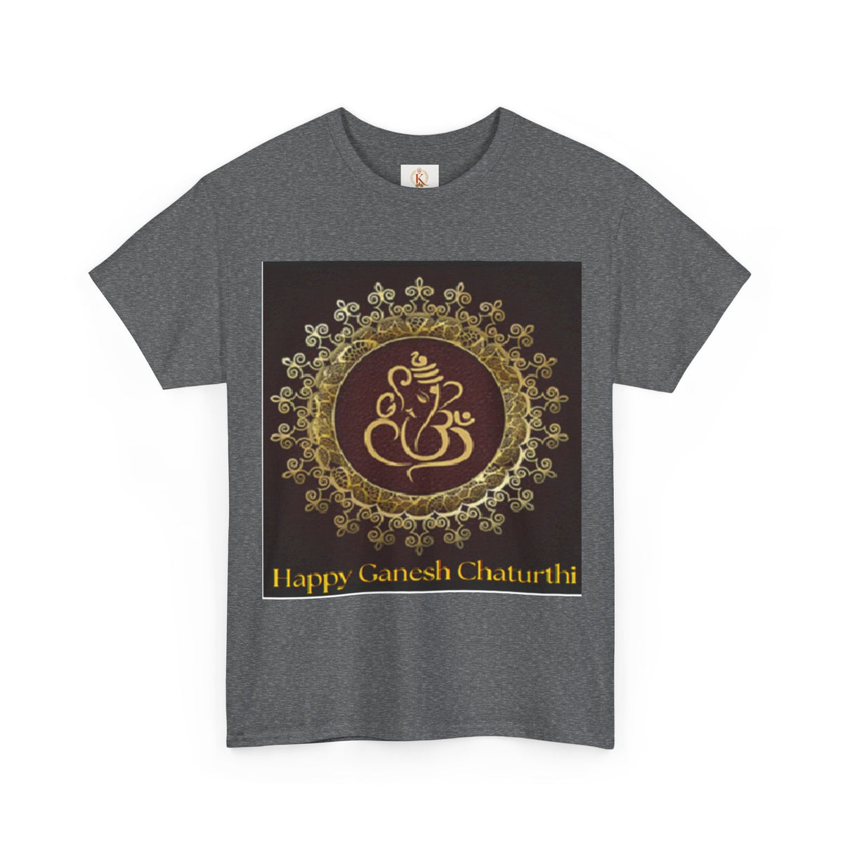 Ganesh Chaturthi T-Shirt — 'Happy Ganesh Chaturthi' Festival Tee