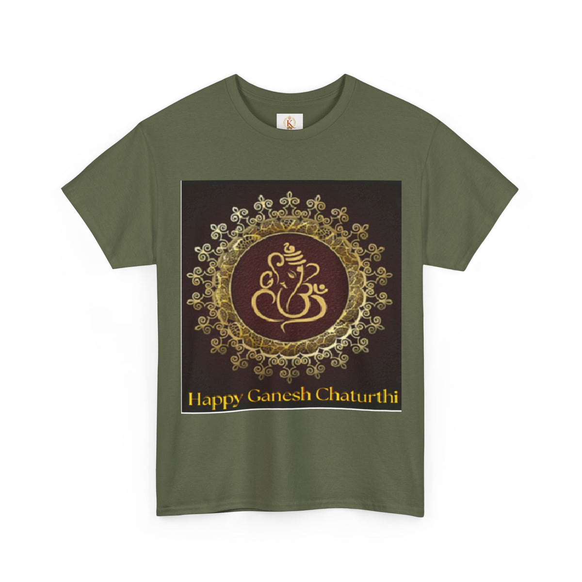 Ganesh Chaturthi T-Shirt — 'Happy Ganesh Chaturthi' Festival Tee
