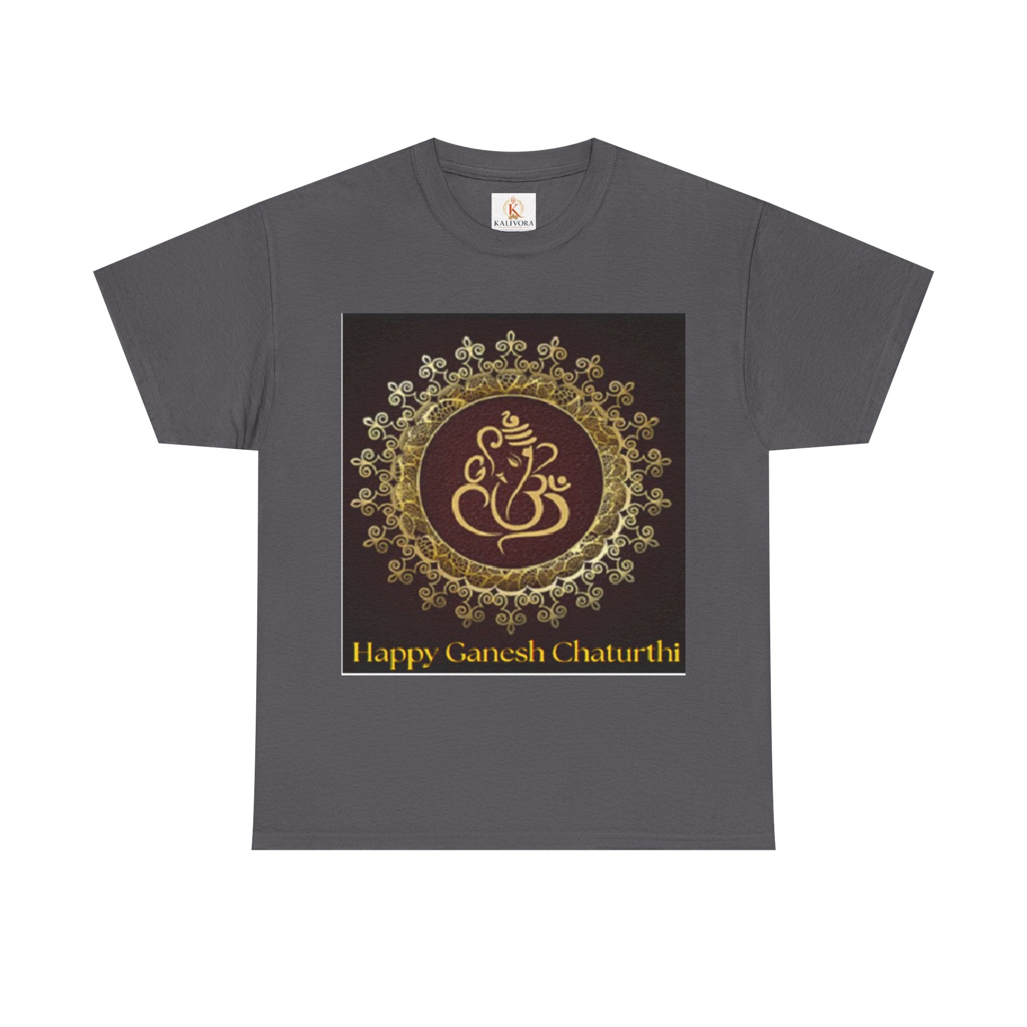 Ganesh Chaturthi T-Shirt — 'Happy Ganesh Chaturthi' Festival Tee