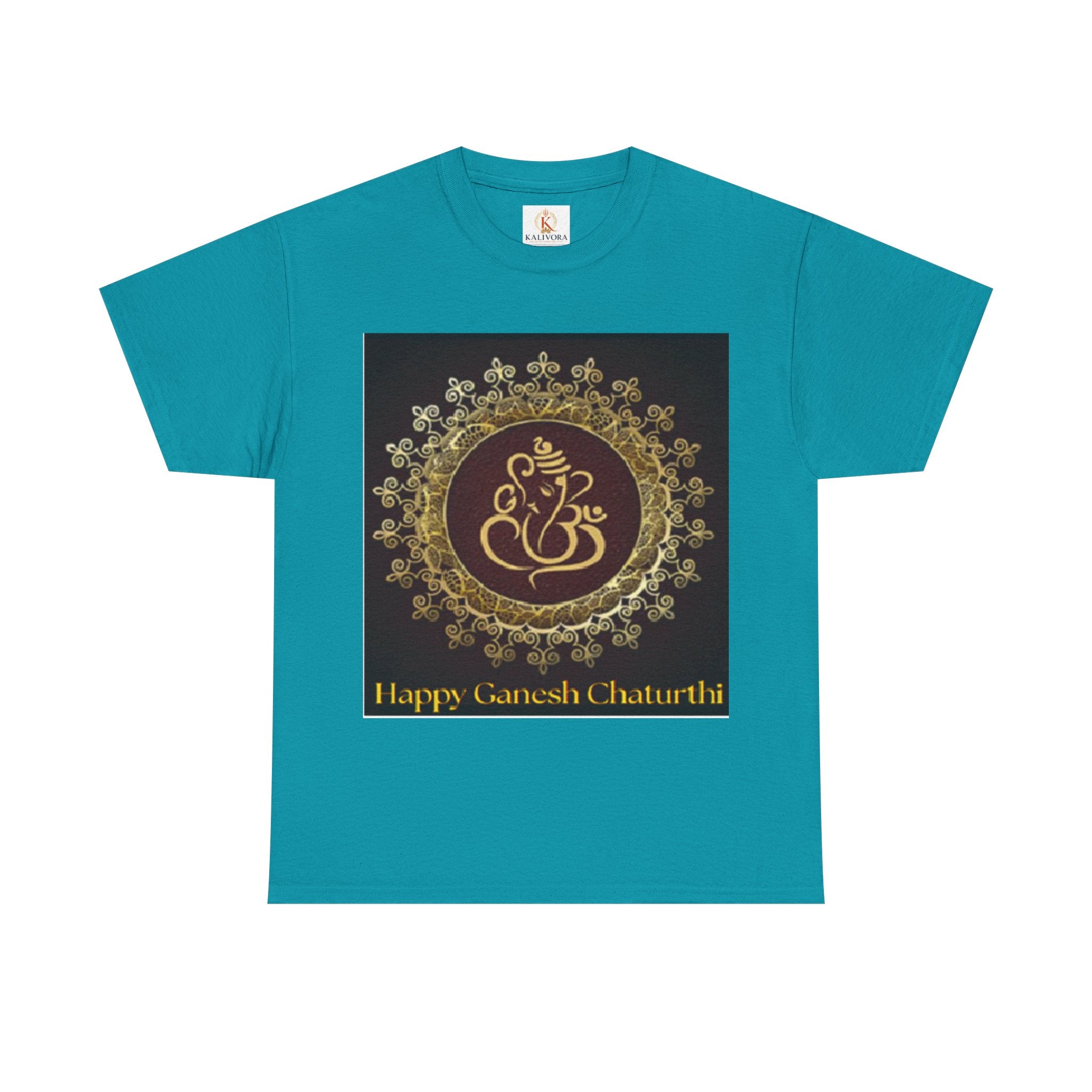 Ganesh Chaturthi T-Shirt — 'Happy Ganesh Chaturthi' Festival Tee