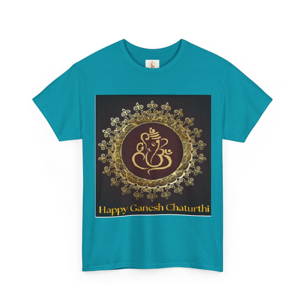 Ganesh Chaturthi T-Shirt — 'Happy Ganesh Chaturthi' Festival Tee