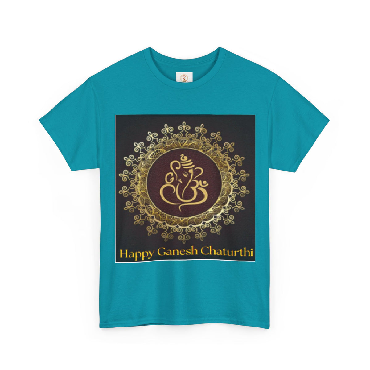 Ganesh Chaturthi T-Shirt — 'Happy Ganesh Chaturthi' Festival Tee
