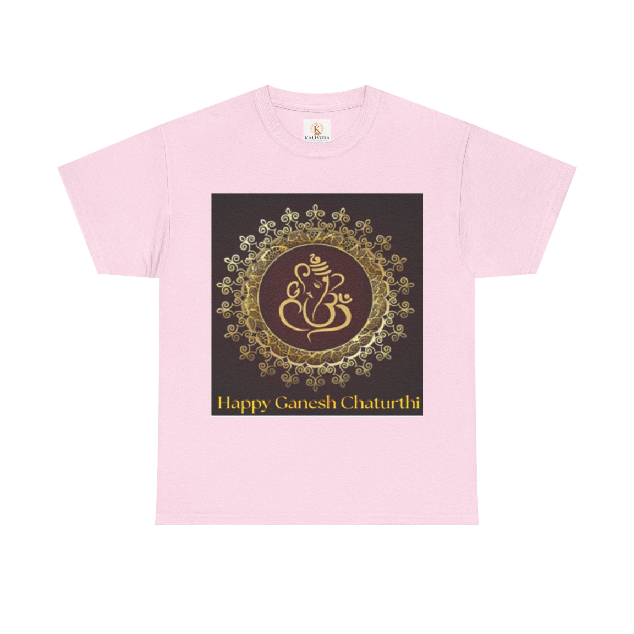 Ganesh Chaturthi T-Shirt — 'Happy Ganesh Chaturthi' Festival Tee