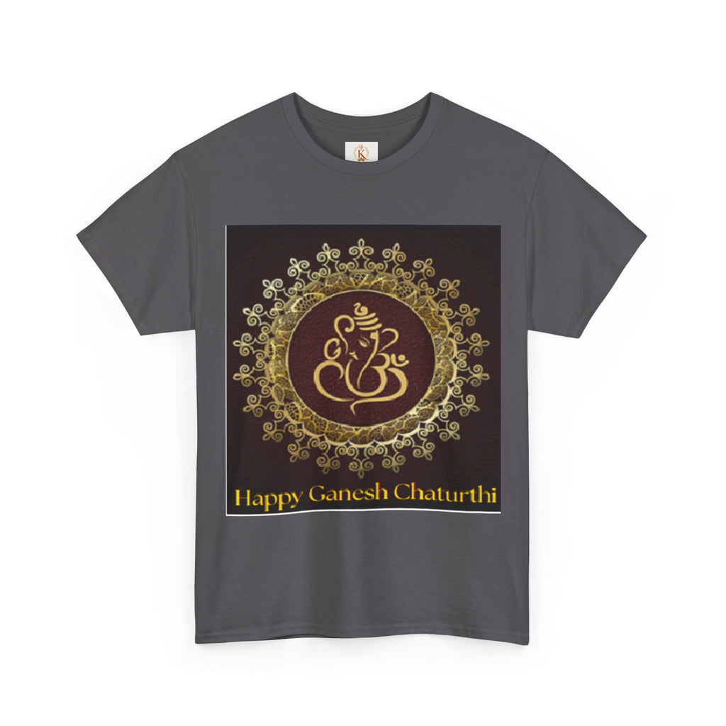 Ganesh Chaturthi T-Shirt — 'Happy Ganesh Chaturthi' Festival Tee