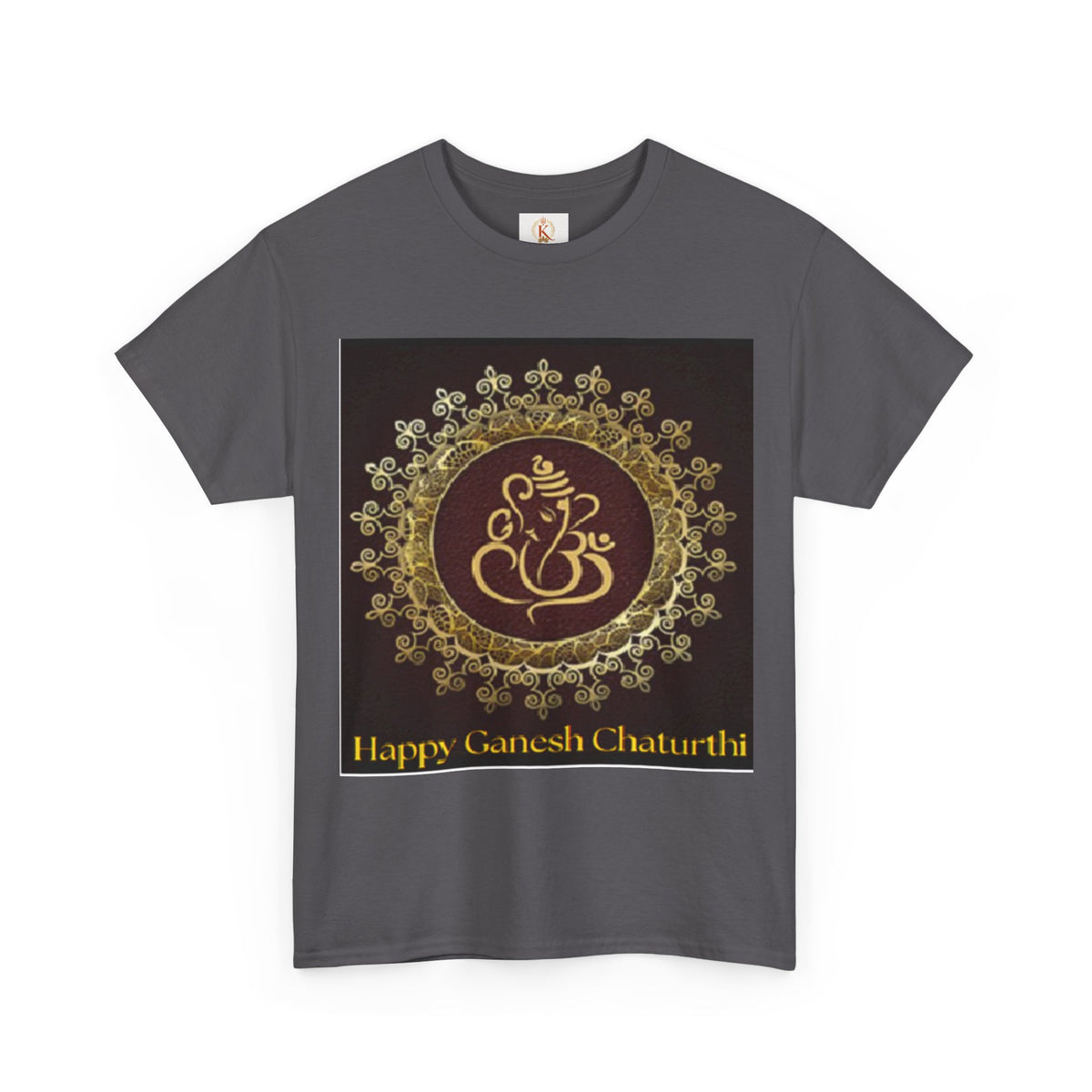 Ganesh Chaturthi T-Shirt — 'Happy Ganesh Chaturthi' Festival Tee