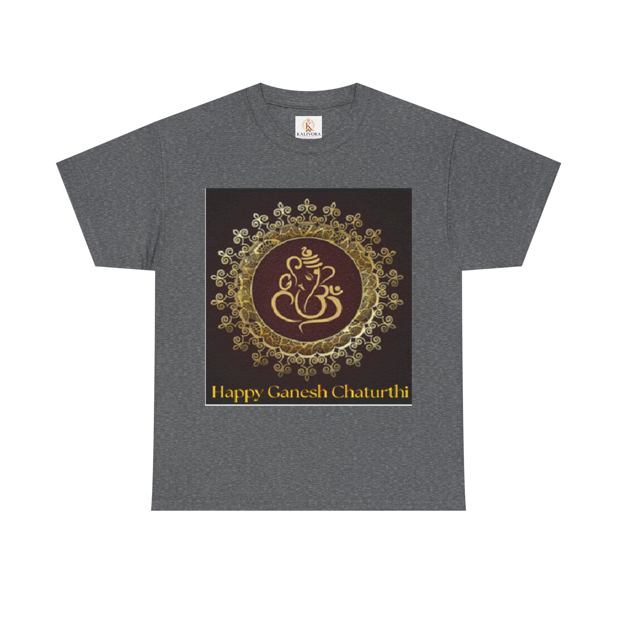 Ganesh Chaturthi T-Shirt — 'Happy Ganesh Chaturthi' Festival Tee