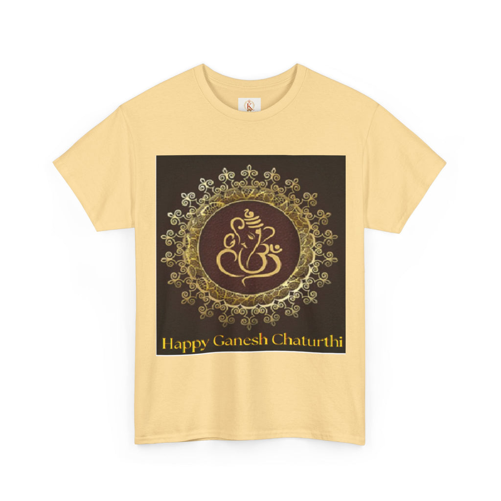 Ganesh Chaturthi T-Shirt — 'Happy Ganesh Chaturthi' Festival Tee