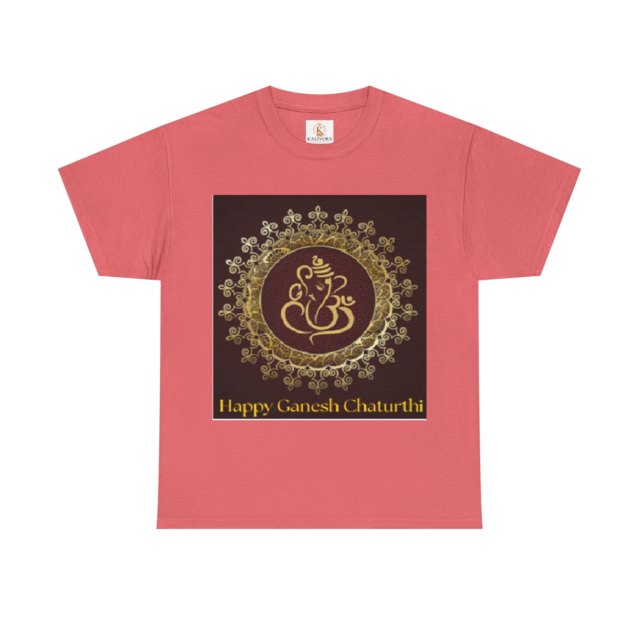 Ganesh Chaturthi T-Shirt — 'Happy Ganesh Chaturthi' Festival Tee