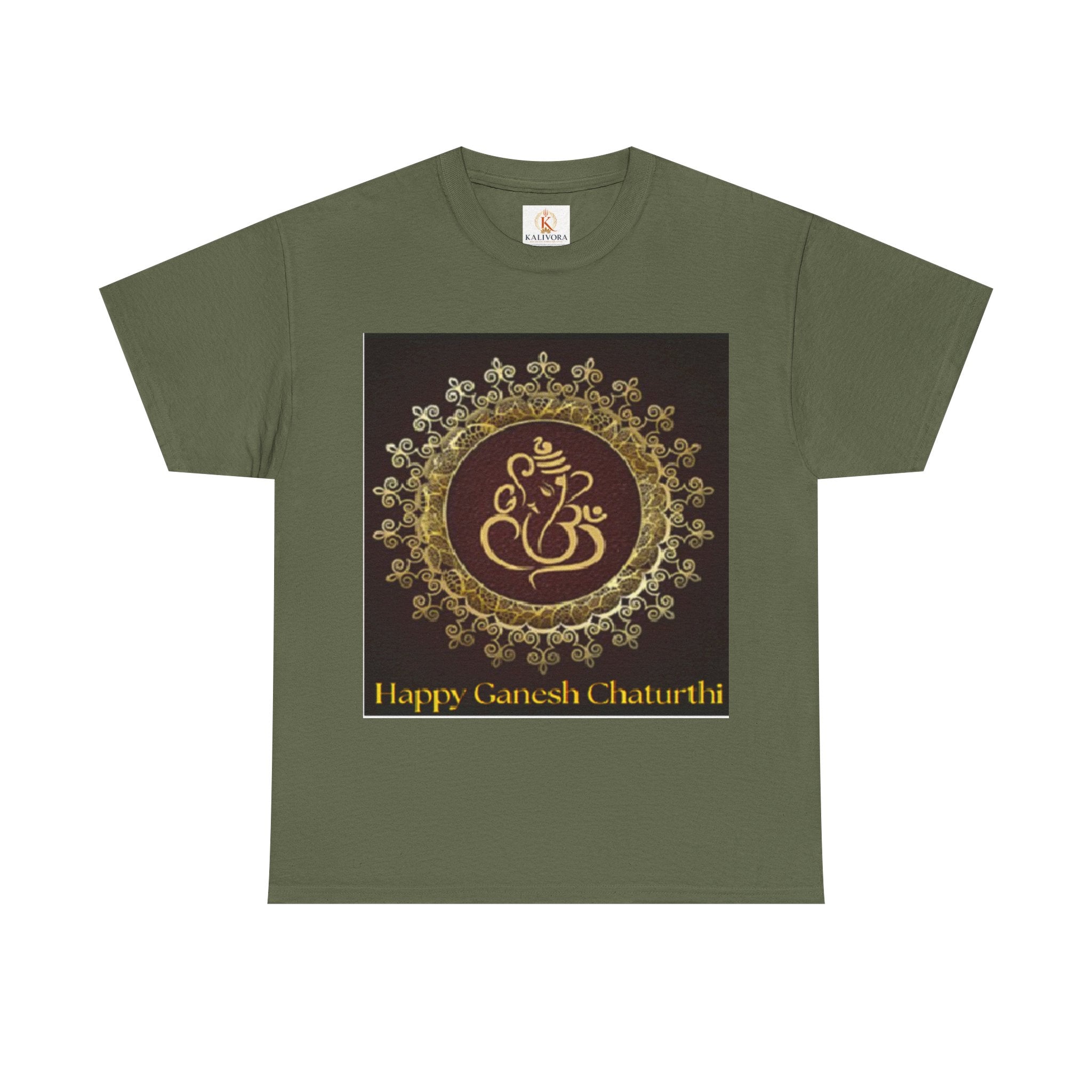 Ganesh Chaturthi T-Shirt — 'Happy Ganesh Chaturthi' Festival Tee