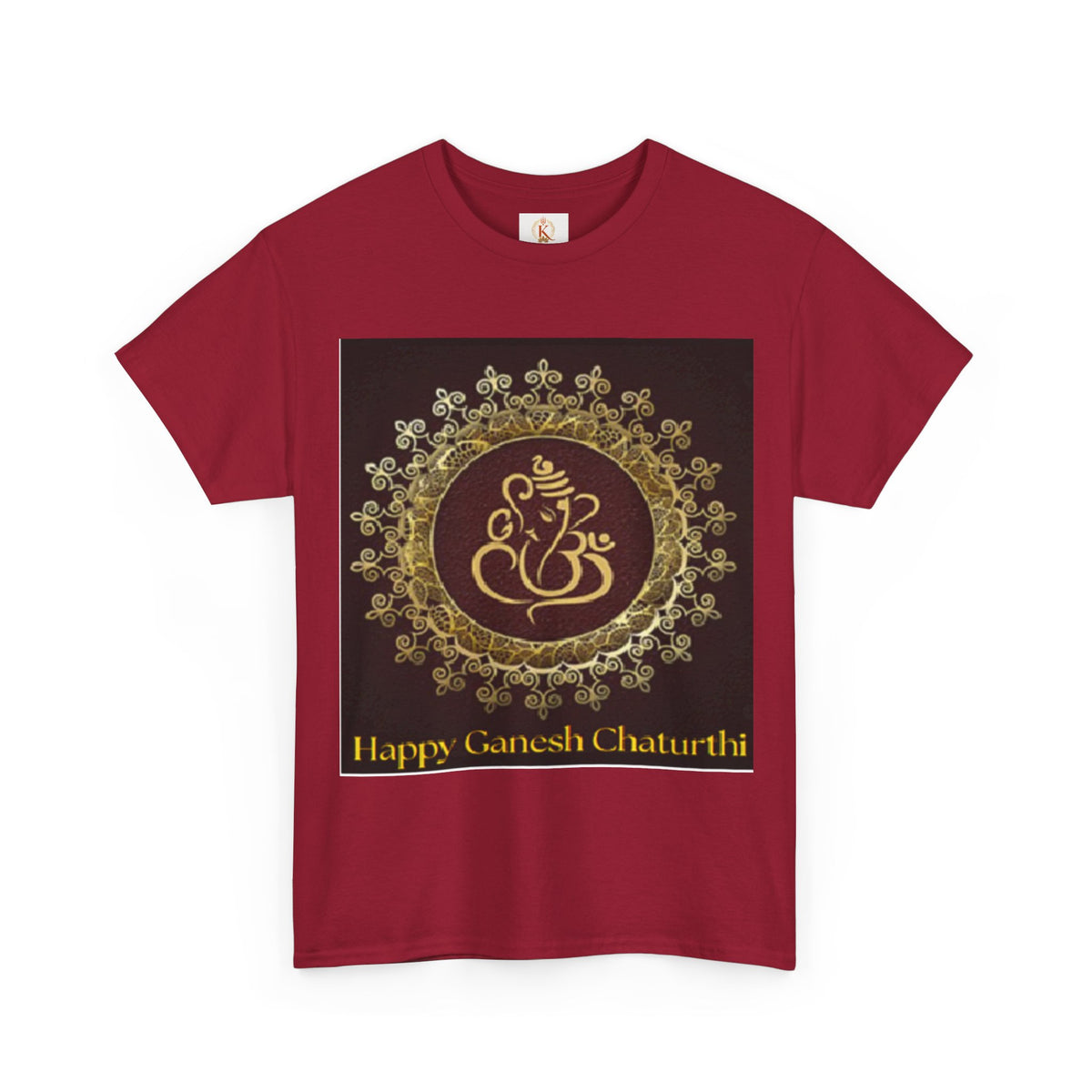 Ganesh Chaturthi T-Shirt — 'Happy Ganesh Chaturthi' Festival Tee
